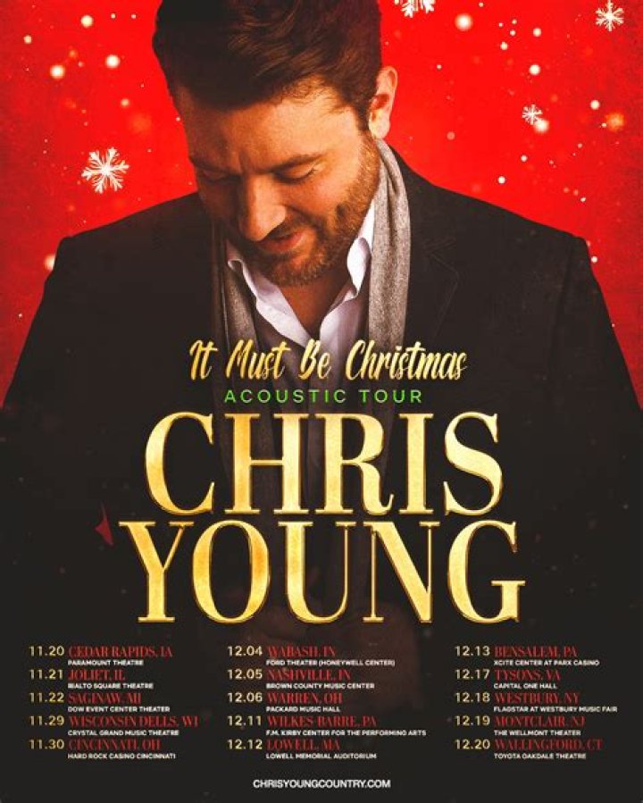 Don't Miss Chris Young Concert Today: Time And Details
