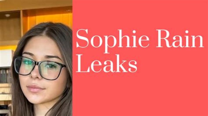 Sophie Rain Video Leaks: Unraveling The Controversy