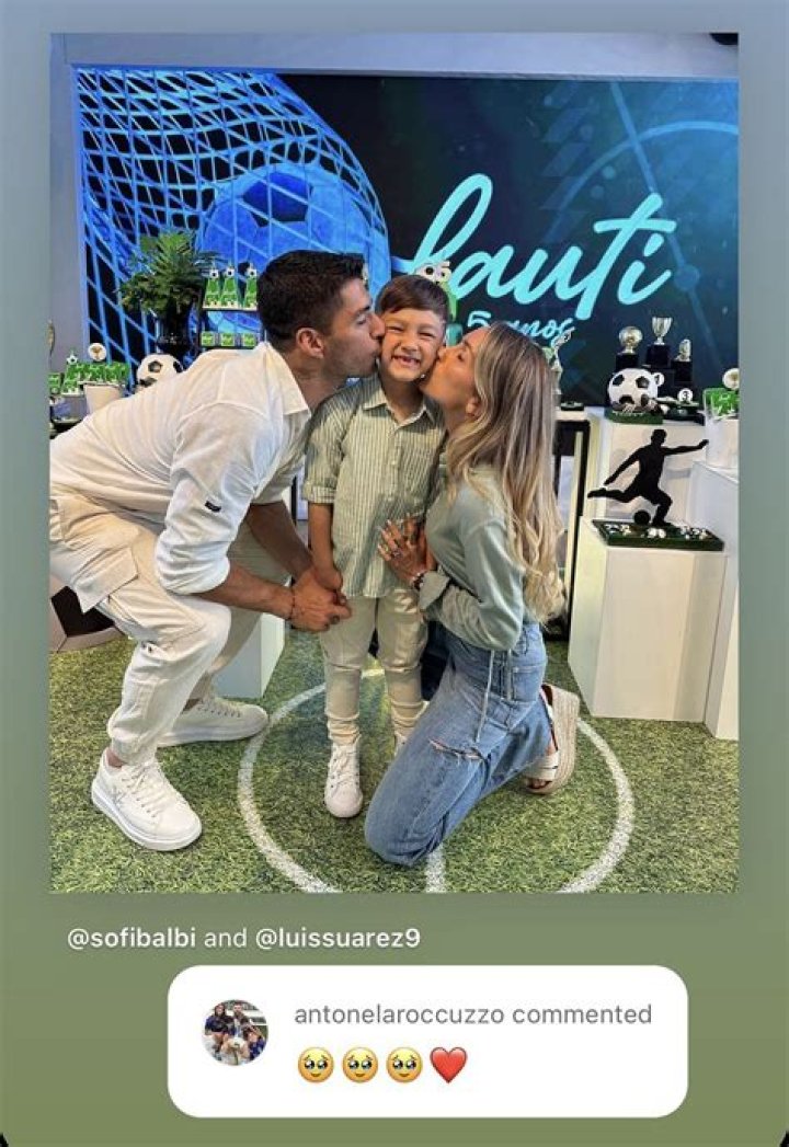Who's Luis Suarez's Son? - Name And Family Details